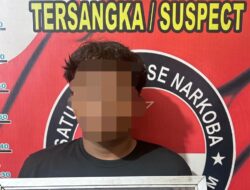 Satres Narkoba Polres Muara Enim Bekuk Pengedar Sabu di Lawang Kidul dan 22 Paket Disita