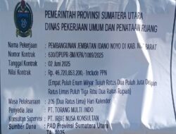 Proyek Jembatan Noyo, Diduga Dikerjakan Tanpa Tenaga Ahli