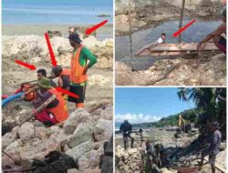 Bahaya Maut di Lokasi Proyek Rp4,8 M CV. Banggai Cemerlang Langgar K3 – Baliho APD Cuma Pajangan, Pekerja Telanjang Kepala