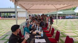 TNI Gelar Bakti Sosial di IMIP, Warga Bahodopi Antusias Terima Layanan dan Sembako”