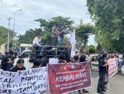 FMPST Gelar Aksi di Kantor Gubernur, Komnas HAM, dan Polda Sulteng: Tuntut Pengembalian Tanah Leluhur, Pemulihan Mangrove Torete, dan Hentikan Kriminalisasi Aktivis