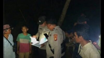 Kebakaran Hebat di Anak Petai, Upaya Sigap Polisi dan Damkar Selamatkan Lokasi