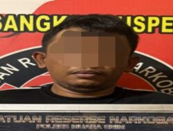 Ancaman Seumur Hidup Menanti, Pengedar 19 Paket Sabu Tak Berkutik