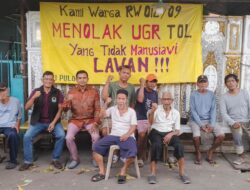 Warga Kelurahan Duri Pulo, Jakarta Pusat Tolak Skema Uang Ganti Rugi Proyek Jalan Tol