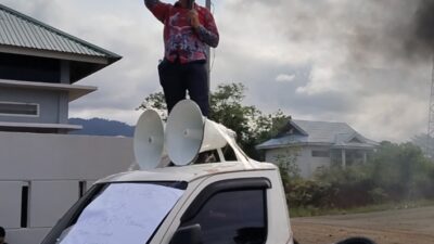 Warga Nambo dan LAKI Pejuang 45 Kepung Kejari Morowali : Desak Tangkap Kades, Usut SKPT Palsu dan Dugaan Sewa Jety Rp1,5M