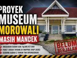 Museum Mangkrak, Sport Center Jalan: “Telaahan Staf” Bupati Jadi Tembok Penjara Rp308 Juta