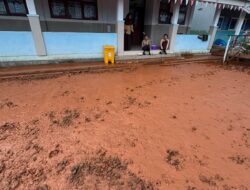 KEJAM! SMPN 2 DESA SIUMBATU TENGGELAM LUMPUR MERAH, DIDUGA ULAH PT. GMU