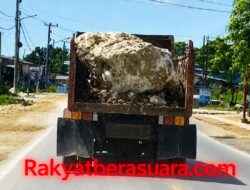 Proyek Pokir DPRD Morowali di Desa Parilangke Diduga Pakai Material Ilegal dari Tambang Bodong