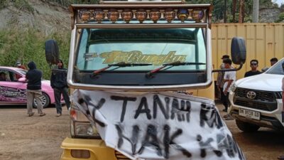 Warga Siumbatu Segel Kantor PT TRI NUSA/OTI EA ABADI, Diduga Langgar Kesepakatan dan Langsung Galian
