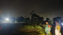 Aksi Sigap Polsek dan Koramil Bahodopi Padamkan Kebakaran Lahan di Belakang SMAN 1 Bahodopi