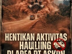 DIDUGA JADI RACUN! Debu Hauling PT. ASKON Kepung Matarape, Warga Ancam Blokade Jalan Besok