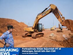 Forkopimda Sidak Sejumlah PT di Matarape, Soroti lzin dan CSR