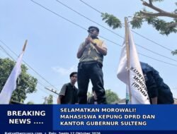 Mahasiswa Morowali Gugat: 10 Tuntutan Disampaikan, Pemerintah Ditagih Bukti Bukan Janji