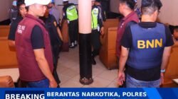 Berantas Penyalahgunaan Narkotika, Polres Morowali Gelar Razia Tes Urine di Sejumlah Tempat Hiburan Malam