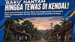 VIRAL! DUEL MAUT GEGARA JANDA, TETANGGA SENDIRI BAKU HANTAM HINGGA TEWAS DI KENDAL!