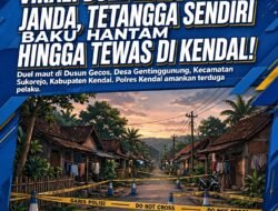 VIRAL! DUEL MAUT GEGARA JANDA, TETANGGA SENDIRI BAKU HANTAM HINGGA TEWAS DI KENDAL!