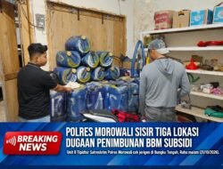 Polres Morowali Sisir Tiga Lokasi Dugaan Penimbunan BBM Subsidi di Bungku Tengah