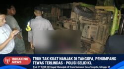 Truk Tak Kuat Nanjak di Tangofa, Penumpang Tewas Terlindas, Polisi Selidiki