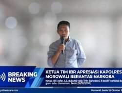 IBR Morowali Apresiasi Ketegasan Kapolres Berantas Narkoba: Sejalan Arahan Presiden Prabowo dan Instruksi Kapolri