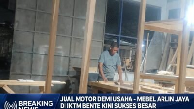 Jual Motor Demi Usaha, Mebel Arlin Jaya di IKTM Bente Kini Sukses Besar — Omzet Naik 80% Berkat Bantuan Pemerintah