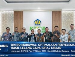BRI BO Morowali Optimalkan Penyelesaian Aset, Hasil Lelang hingga 27 Oktober 2026 Capai Rp2,2 Miliar