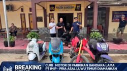 Curi Motor di Parkiran Bandara Lama PT IMIP, Pria Asal Luwu Timur Diamankan Polsek Bahodopi Usai Jadi Korban Amuk Massa